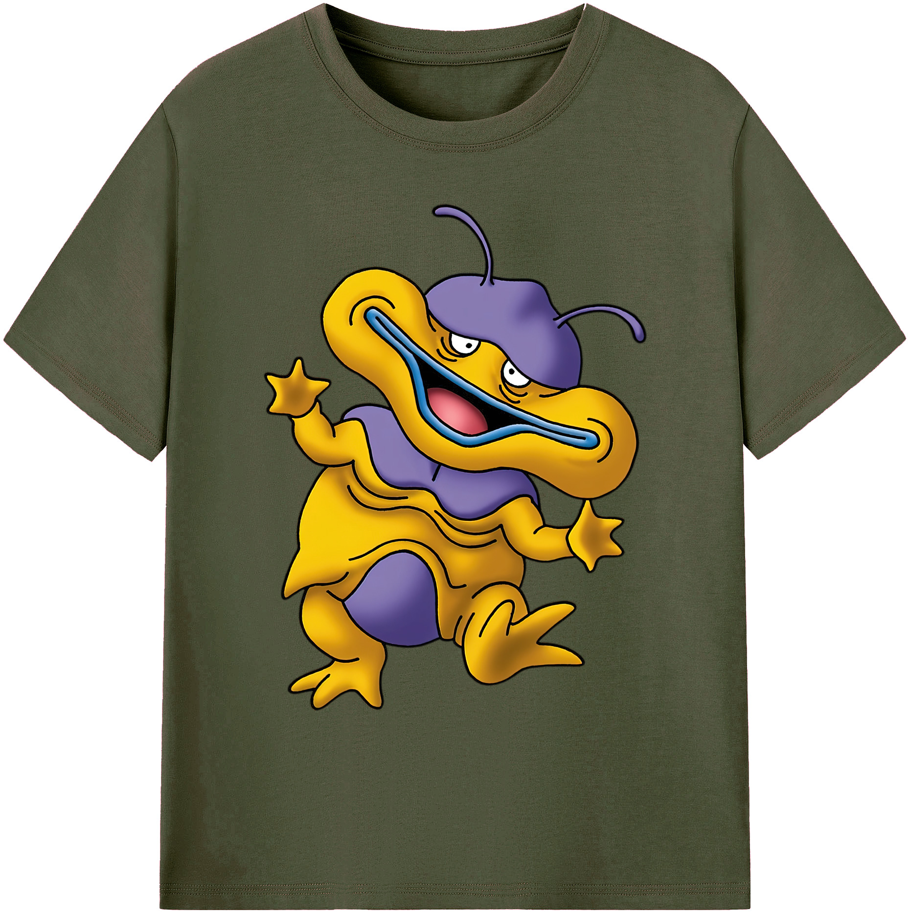 （画像用） ドラゴンクエスト Doragon Kuesuto Dragon Quest 綿100％ メンズ半袖Tシャツ｜肌触りやわらか＆通気性